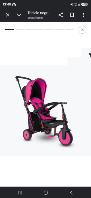 Triciclo Smartrike rosa