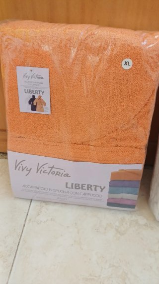 Accappatoio Vivy Victoria Liberty XL Arancione
