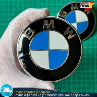 Emblemas BMW 82mm x2 Capó Portón Maletero Grommets