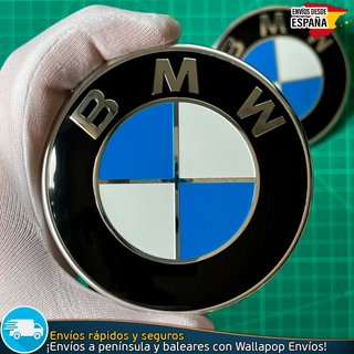 Emblemas BMW 82mm x2 Capó Portón Maletero Grommets