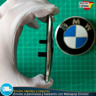 Emblemas BMW 82mm x2 Capó Portón Maletero Grommets