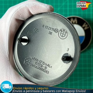 Emblemas BMW 82mm x2 Capó Portón Maletero Grommets