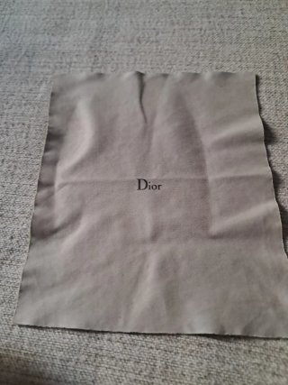 Estuche Gafas Dior Plateado