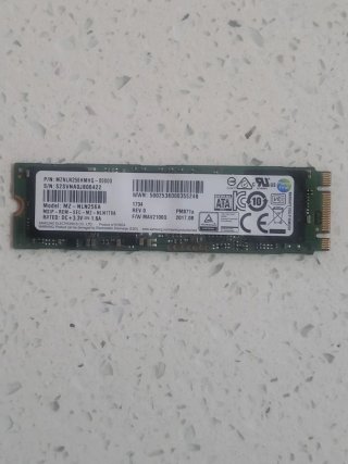SSD Samsung PM871a 256 GB M.2 SATA 2280 Disco SSD