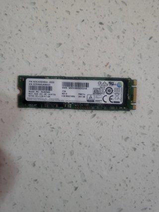 SSD Samsung PM871a 256 GB M.2 SATA 2280 Disco SSD
