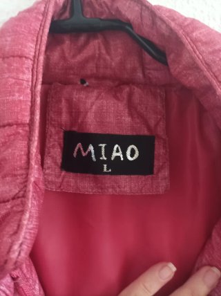Chaqueta acolchada roja