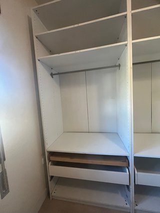 Armarios IKEA PAX blancos (2 unidades)