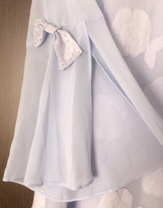 Vestido Teria Yabar Azul Nuevo