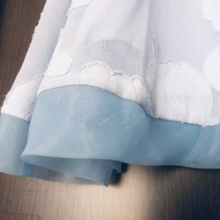 Vestido Teria Yabar Azul Nuevo