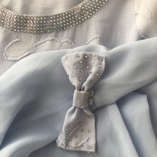 Vestido Teria Yabar Azul Nuevo