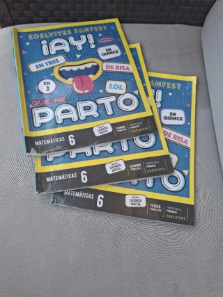 Matemáticas 6, Tercer Ciclo Primaria, Edelvives...