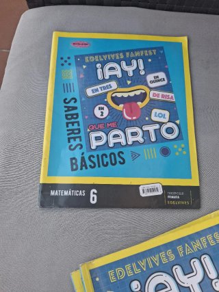Matemáticas 6, Tercer Ciclo Primaria, Edelvives...