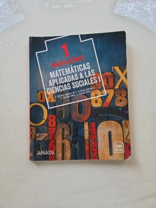Matemáticas aplicadas a las ciencias sociales I...