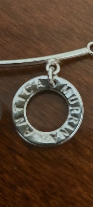 Collana Antica Murrina Argento 925 con Ciondoli