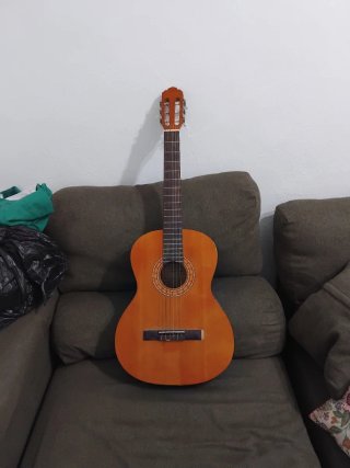 Guitarra Clásica Madera Natural