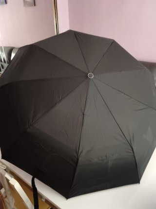 Paraguas Chakipee negro plegable