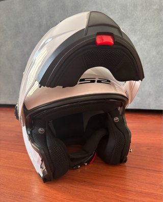 Casco modular LS2 Strobe blanco XXS - Como nuevo