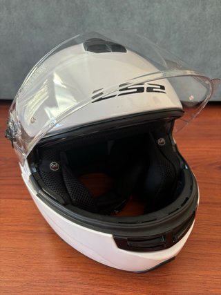 Casco modular LS2 Strobe blanco XXS - Como nuevo