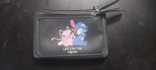 Monedero Stitch y Ángel Disney