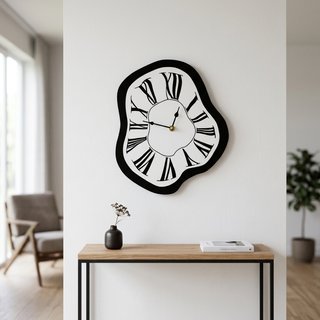 Reloj de Pared Surrealista (estilo Dalí)