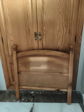 Cabecero in Pino Massiccio 90cm
