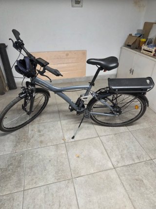 Bicicleta Eléctrica BTWIN Grigia
