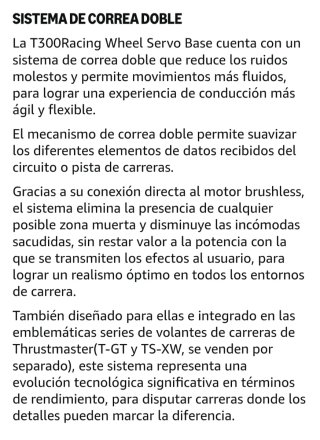 Thrustmaster T300 RS Servo Base + regalo volante