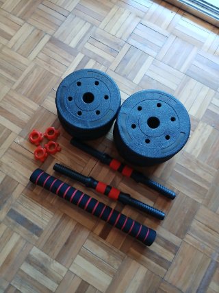 Mancuernas 15kg ajustables