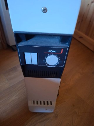 Radiador de aceite blanco