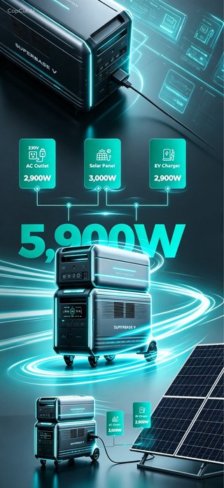 Batería SuperBase V 5900w