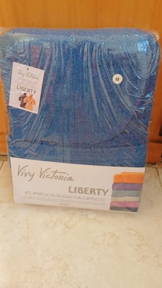 Accappatoio Vivy Victoria Liberty Blu M