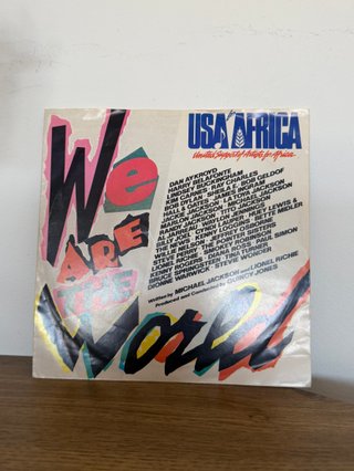 Vinil Single We Are The World - USA for Africa