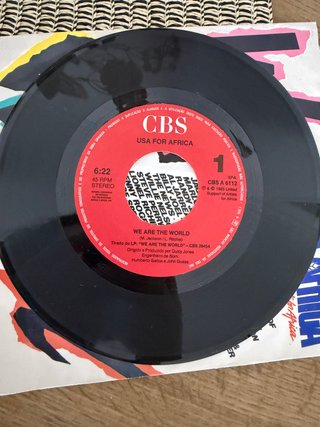 Vinil Single We Are The World - USA for Africa
