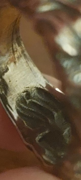 Anello scultura testa di leone argento