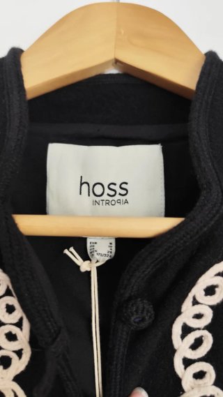 Chaqueta Hoss Intropia Lana Negra