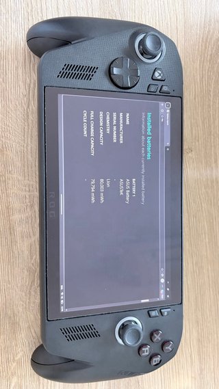 ASUS ROG XBOX ALLY X - Salute batteria 99,7%