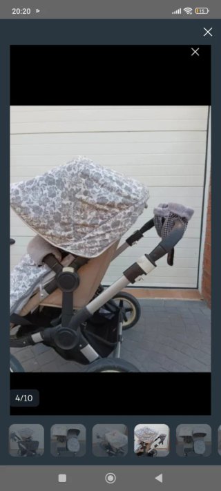 Carro gemelar Bugaboo