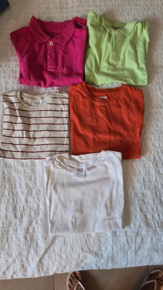 Lote 9 Camisetas Niño de Zara