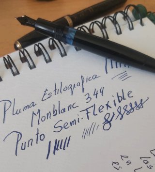 Pluma Montblanc N° 344. Precio especial. Excelente