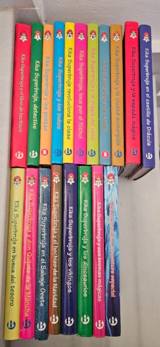Colección completa de Kika Superbruja