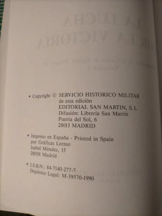 LA LUCHA POR LA VICTORIA Vol. I y II