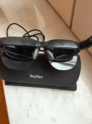 RayNeo Air 4 Pro AR Glasses + Sound Tube