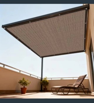 2 Toldos Vela Malla Sombra 2x5 Metros