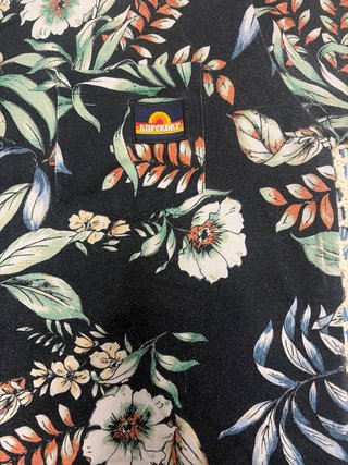 Camiseta Superdry Estampada Hombre
