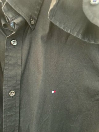 Camisa Tommy Hilfiger Negra Talla L