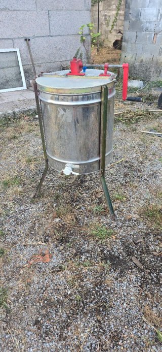 Extractor de miel de acero inoxidable