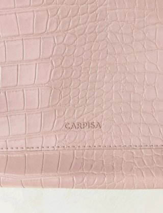 Borsa a spalla donna, hobo, Carpisa, rosa