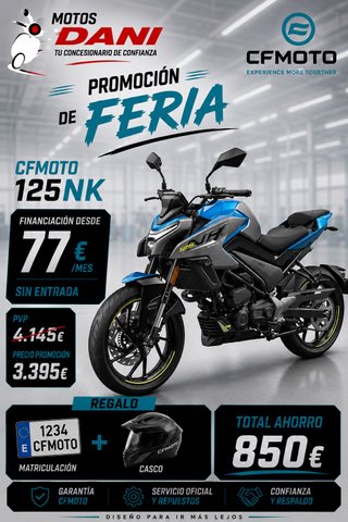 CFMOTO 125NK Promoción Feria
