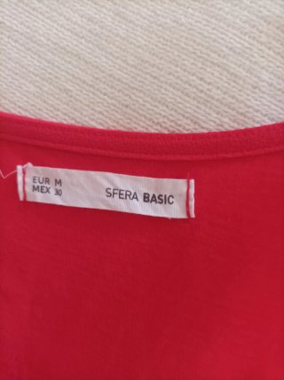 Blusa Sfera Roja Volante