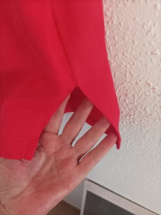 Blusa Sfera Roja Volante